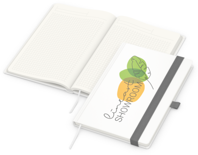 Match-Book green+blue Cover-Star Recycling-Matt A5