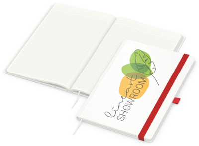 Match-Book green+blue Cover-Star Recycling-Matt A4