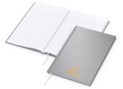 Memo-Book Bestseller inkl. Siebdruck-Digital, A5, 