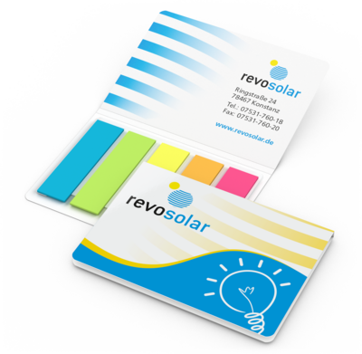 Memo-Card Papiermarker Bestseller, matt