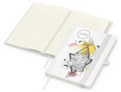 Match-Book Natura Bestseller, A5, Winkelkaro, Crem