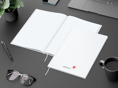 Memo-Book Bestseller inkl. Siebdruck-Digital, A4, 