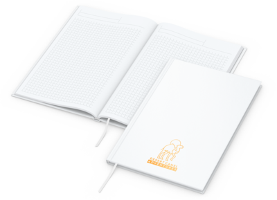 Memo-Book Bestseller inkl. Siebdruck-Digital, A5, 