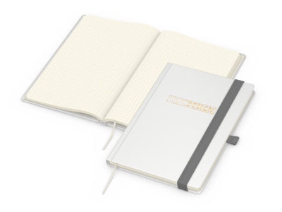 Vision-Book Bestseller, A5, Punktraster, Creme, we