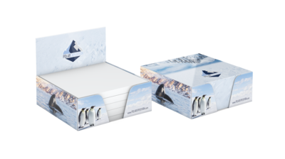Pop-Up-Box, 72 × 72 mm, 250 Blatt, White