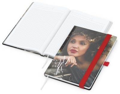 Match-Book White Bestseller Cover-Star matt A5, ro