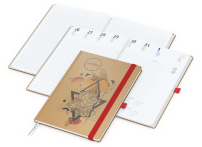 Match-Hybrid White Bestseller, A4, Natura braun-in