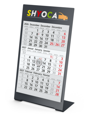 Desktop 3 Color Bestseller, 2 Jahre, anthrazit