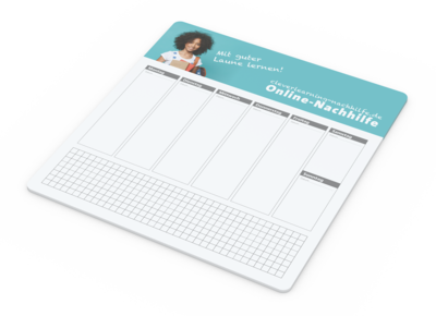 Haftnotiz-Mousepad Bestseller, Wochenplaner