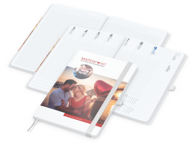 Match-Hybrid White Bestseller, A4, Cover-Star glos