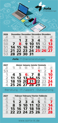 Maxi Light 3, Österreich hellgrau/rot