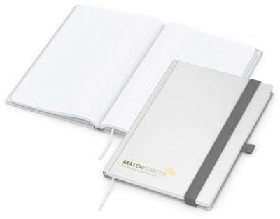 Vision-Book Bestseller, A5, Punktraster, White, we