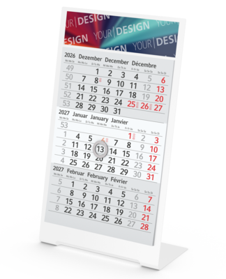 Desktop 3 Color Bestseller, 1 Jahr, weiß