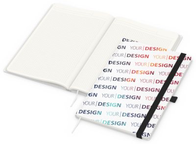 Match-Book green+blue, A4, Winkelkaro, Natura Recy