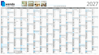 Horizont Bestseller, XL, blau