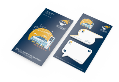 Note-Card Form Bestseller, Blitz – Sprechblase