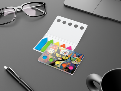 Memo-Card Pfeil-Filmmarker Bestseller, matt
