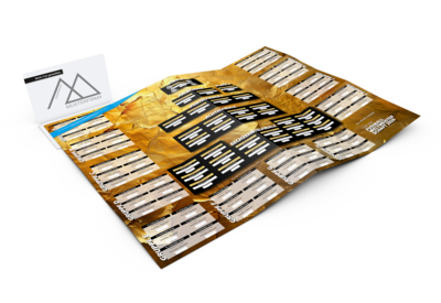 WM-Card green+blue, Motiv B – „Pokalgold“
