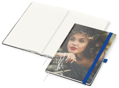 Match-Book White green+blue Natura Recycling A4, m