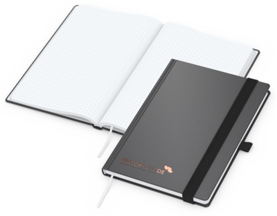 Vision-Book Bestseller, A5, Punktraster, White, an