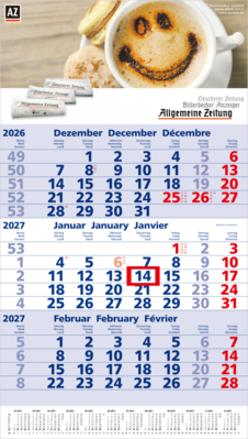 Primus 3, A Deutsch 3sprachig hellblau
