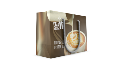 Papiertragetasche Bestseller, 18 × 7 × 13 cm, PP-K