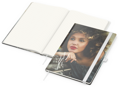 Match-Book green+blue, A4, Punktraster, Natura Rec