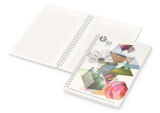 Bizz-Book green+blue A5