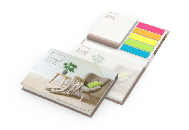 Brüssel Bookcover Recycling-Matt Individuell green