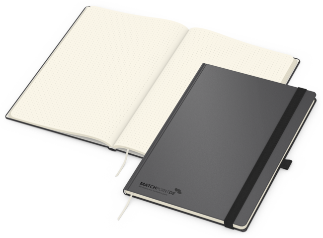 Vision-Book Bestseller, A4, Punktraster, Creme, an
