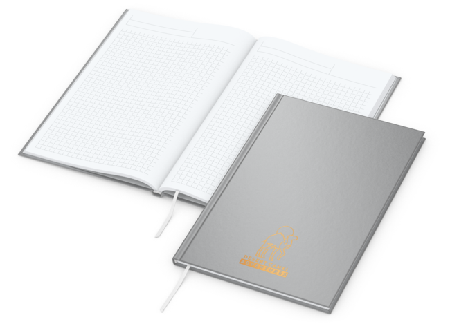 Memo-Book Bestseller inkl. Siebdruck-Digital A5, m