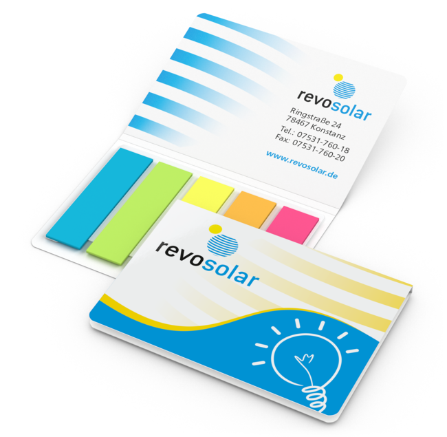 Memo-Card Papiermarker Softcover-gloss Bestseller