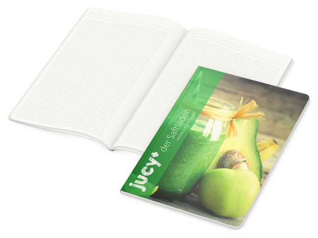 Copy-Book White green+blue A4