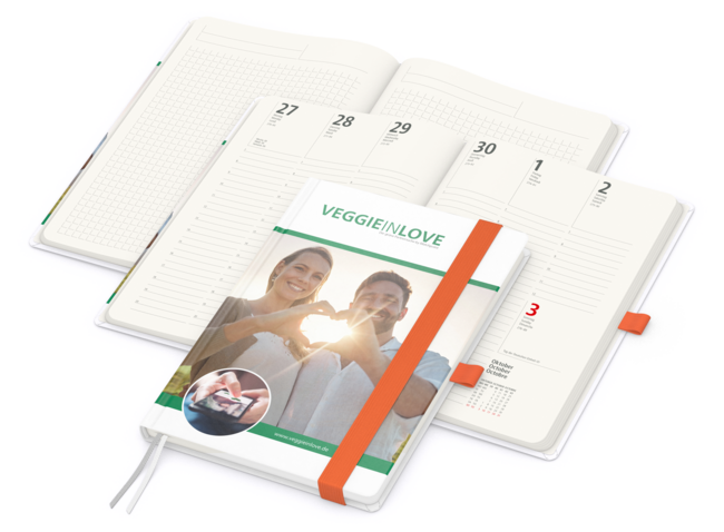 Match-Hybrid green+blue, Natura Recycling, orange