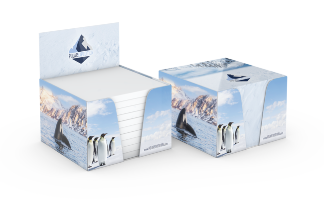 Pop-Up-Box White 72 x 72 mm, 500 Blatt