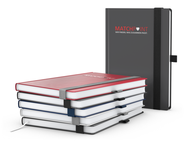 Vision-Book White Bestseller inkl. Siebdruck-Digit