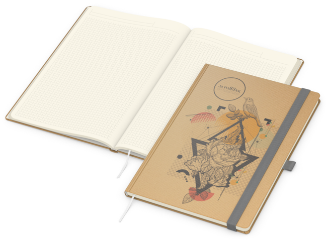 Match-Book Creme Bestseller Natura braun A4, silbe