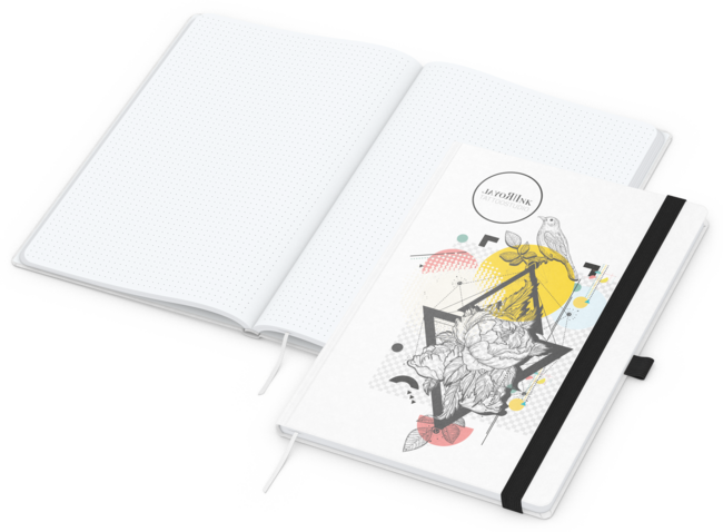 Match-Book Natura Bestseller, A4, Punktraster, Whi