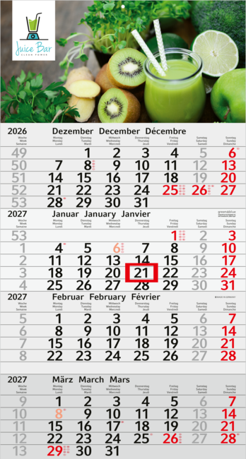 Budget 4 green+blue, rot