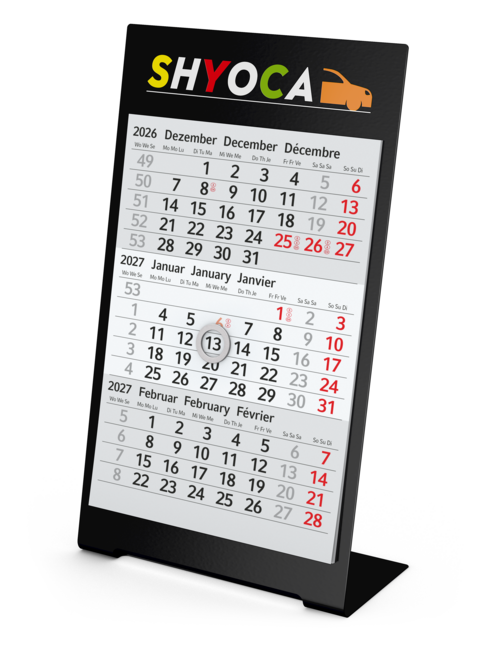Desktop 3 Color Bestseller, 2 Jahre, schwarz