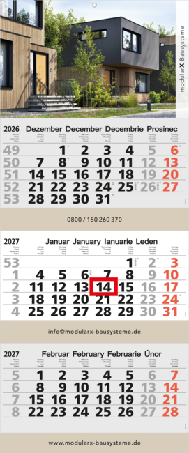 Modul 3, Maxi Post, 4sprachig