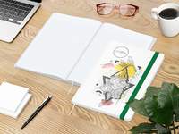 Match-Book Natura Bestseller, A4, Winkelkaro, Whit