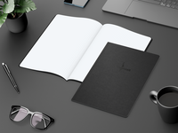 Tablet-Book Slim Bestseller inkl. Prägung, A4, Pun