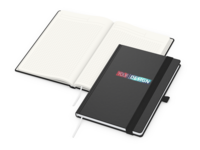 Organic-Book A5 green+blue inkl. Siebdruck-Digital