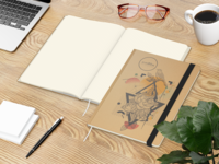 Match-Book Natura Bestseller, A4, Punktraster, Cre