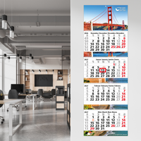 Quadro Wire-O 4, Deutsch weiß/rot