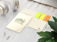 Berlin Brillantmarker, Softcover gloss-individuell