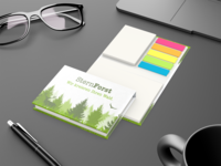 Brüssel Bookcover Natura White green+blue