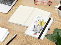 Match-Book Natura Bestseller, A5, Winkelkaro, Crem