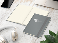 Visco-Book A5 Bestseller, Punktraster, Creme, hell